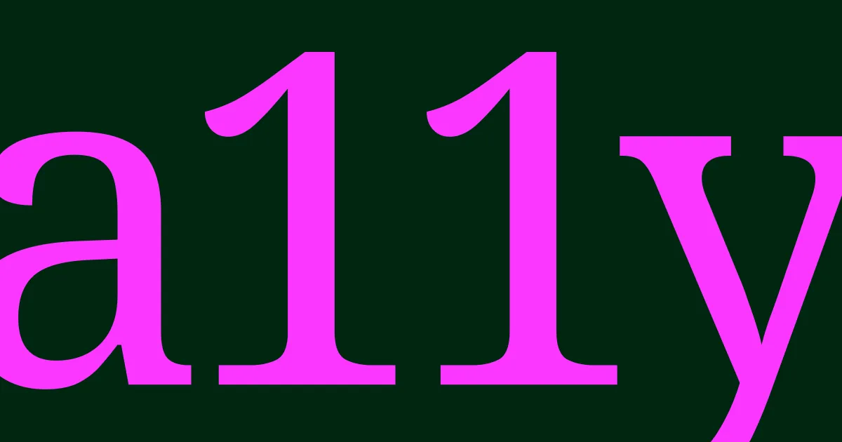 The A11Y Project preview